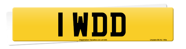 Registration number 1 WDD